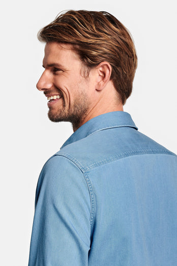 Otis * Chemises en Jean light blue men's denim shirt | MR MARVIS