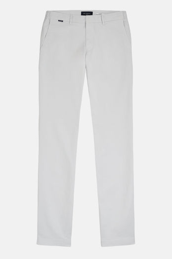 Gullwings * Chinos light grey stretch cotton men's trousers | MR MARVIS