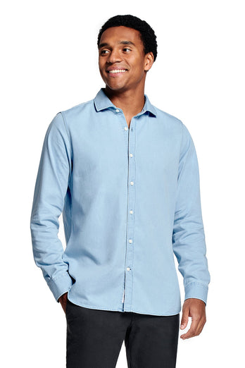 Charles * Chemises en Jean ultra light blue men's denim shirt | MR MARVIS