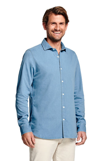 Otis * Chemises en Jean light blue men's denim shirt | MR MARVIS