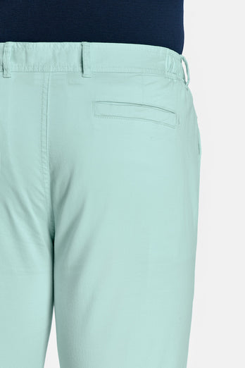 Mints * Chinos mint green stretch cotton men's trousers | MR MARVIS
