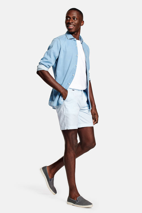 Pontoons * Shorts Seersuckers – Rayures plus larges