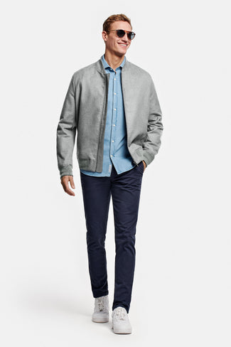 Oysters * Bomber en Flanelle Oysters * Bomber en Flanelle