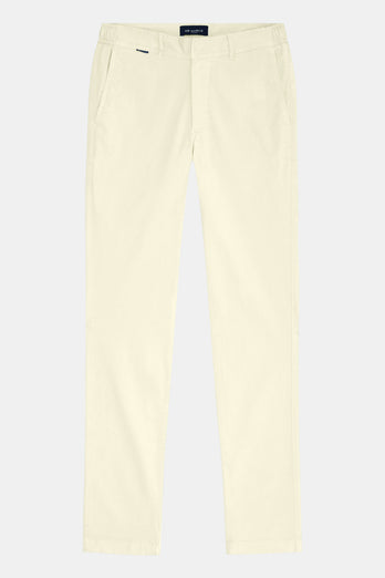 Limoncellos * Chinos light yellow stretch cotton men's trousers | MR MARVIS