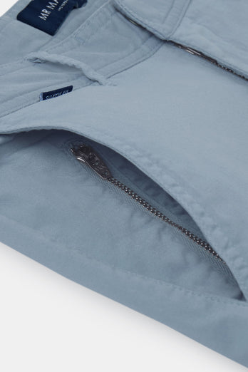 Antarctics * Chinos grey blue stretch cotton men's trousers | MR MARVIS