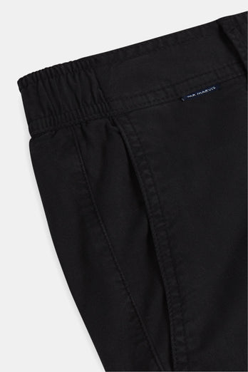 Blackjacks * Chinos black stretch cotton men's trousers | MR MARVIS
