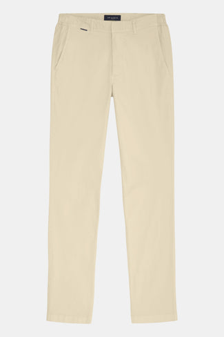 Gazettes * Chinos beige stretch cotton men's trousers | MR MARVIS