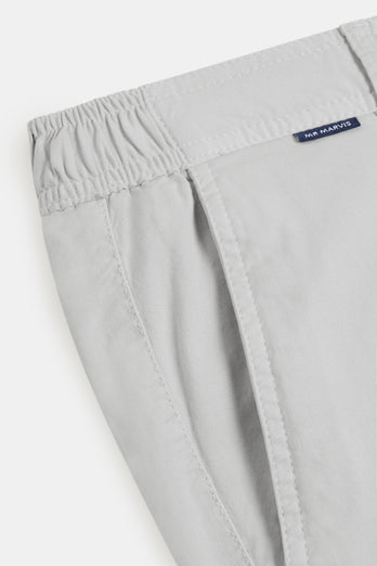 Gullwings * Chinos light grey stretch cotton men's trousers | MR MARVIS