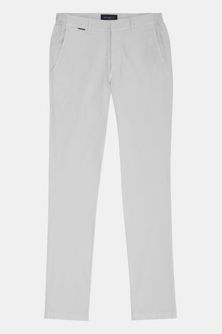 Gullwings * Chinos light grey stretch cotton men's trousers | MR MARVIS