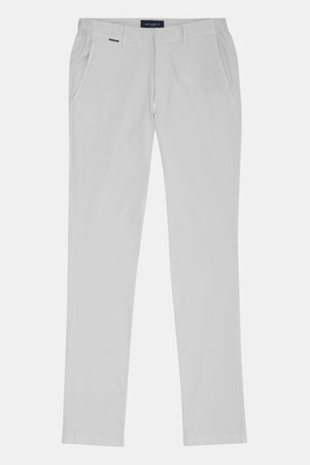 Gullwings * Chinos light grey stretch cotton men's trousers | MR MARVIS