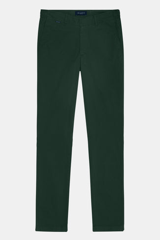 Lakes * Chinos dark green stretch cotton men's trousers | MR MARVIS