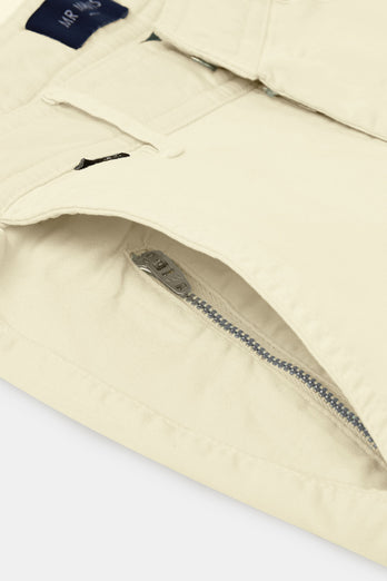 Limoncellos * Chinos light yellow stretch cotton men's trousers | MR MARVIS