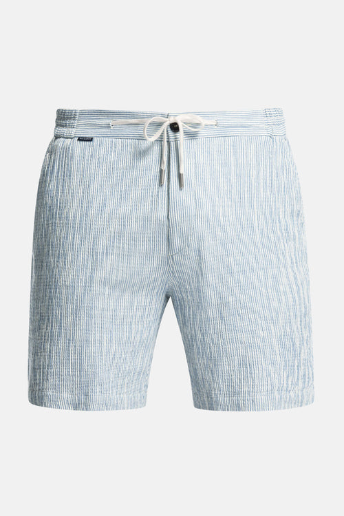 Positano Blues * Shorts en Gaze de Coton