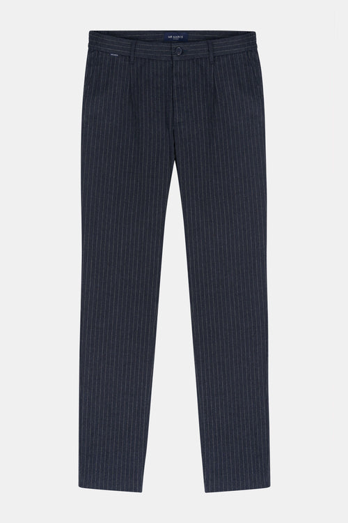 Deeps Pinstripe * Flanelles