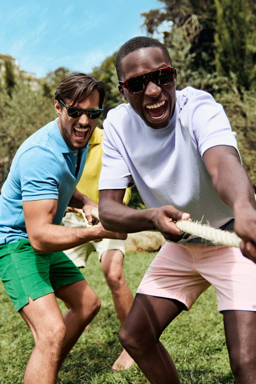 Flamingos * Shorts en Velours